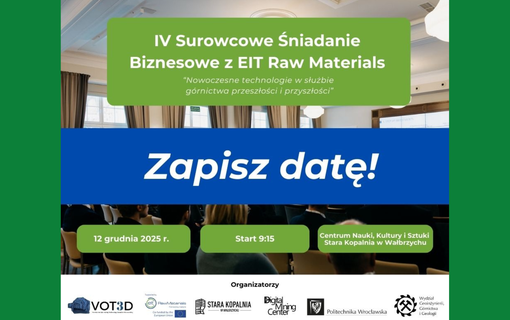 IV Surowcowe Śniadanie Biznesowe z EIT Raw Materials