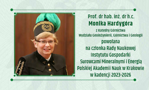 Prof. Monika Hardygóra, dr h.c.  w Radzie Naukowej PAN
